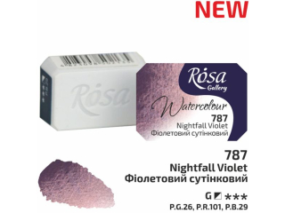 ROSA GALLERY FARBA AKWARELOWA NIGHTFALL VIOLET 787 2, 5 ML
