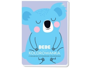 Kolorowanka z nak.A4 40 BEBE Kids PASTEL [opakowanie=6szt]