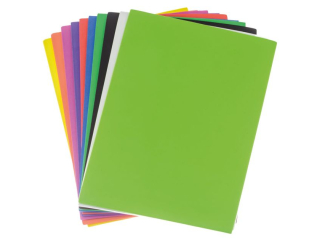 Pianka PVC samoprzylepna rozmiar: A5 ilość: 10 szt kolor: mix