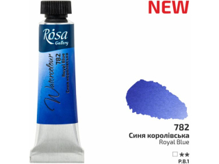 ROSA GALLERY FARBA  AKWARELOWA  ROYAL BLUE 782 10 ML TUBA [opakowanie=4szt]