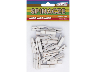 Spinacze SPIN-0585 biae op.25szt. 35mm