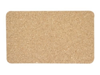 PODKŁADKA KORKOWA MEMOBOARDS, OBIADOWA, POD TALERZ, 4 SZT., 370X220X3 MM