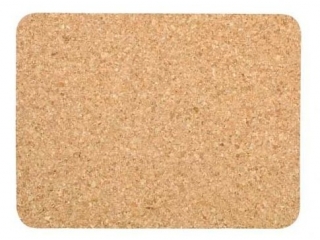 PODKŁADKA KORKOWA MEMOBOARDS, OBIADOWA, 4 SZT., 290X220X3 MM