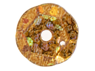 Cekiny hologramowe rozmiar: 6mm waga: 10g kolor: miedziany