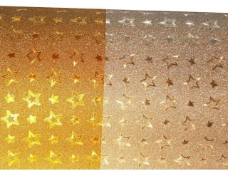 Karton A2 220gr. brokat Stars (1op.=20ar.)
