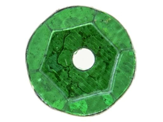Cekiny hologramowe rozmiar: 6mm waga: 10g kolor: zielony