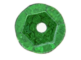 Cekiny hologramowe rozmiar: 8mm waga: 10g kolor: zielony