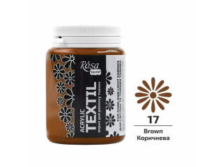 ROSA TALENT FARBA DO TKANIN BROWN 17 80 ML