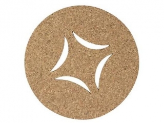 PODKŁADKA KORKOWA MEMOBOARDS, POD GORĄCE NACZYNIA ZE WZOREM, 1 SZT., F193X7 MM