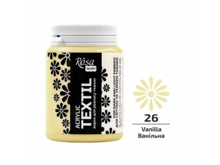 ROSA TALENT FARBA DO TKANIN VANILLA 26 80 ML