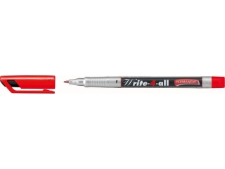 MARKER WRITE 4 ALL  CZERWONY F (10) [opakowanie=10szt]