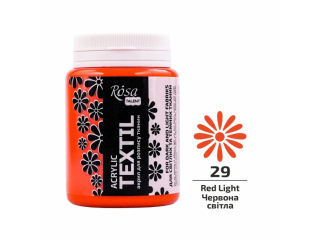 ROSA TALENT FARBA DO TKANIN RED LIGHT 29 80 ML