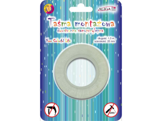 Tama samop.PSD-2397 przezroczysta dwustronna, monta. 20mm x 1, 5 m