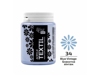 ROSA TALENT FARBA DO TKANIN BLUE VINTAGE 34 80 ML