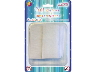 Paski rzepowe PSD-1451 samoprzylepne, rozm. 2, 5 cm x 6 cm. Op. zawiera 10 par rzepw.