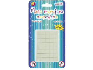 Masa mocujca PSD-2496 samop. op. 40 szt. rozm.10x10 mm, grubo: 0, 5 mm.