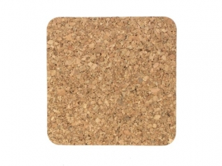 PODKŁADKA KORKOWA MEMOBOARDS, POD KUBEK, 6 SZT., 95X95X3 MM