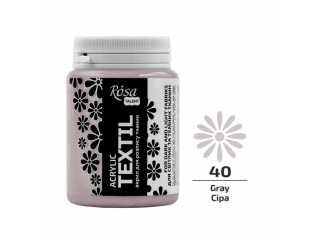 ROSA TALENT FARBA DO TKANIN GRAY 40 80 ML