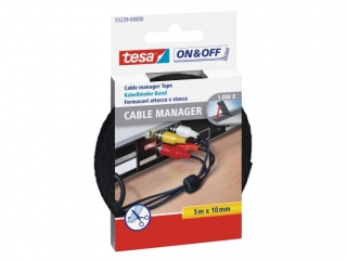 ONxOFF RZEP W TAMIE CABLE MANAGER 5M X1 0MM CZARNA [opakowanie=12szt]