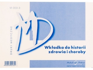 Druk - Wkładka do hist.zdr.i chor.Mz/Og-2a