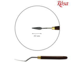 ROSA GALLERY SZPACHLA MALARSKA CLASSIC NR 2 DUGO 4 CM, KROPLA