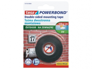 TAMA MONTAOWA OUTDOOR TESA POWERBOND 1, 5M X19MM [opakowanie=12szt]