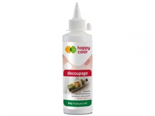 Klej do decoupage, butelka 100g, Happy Color