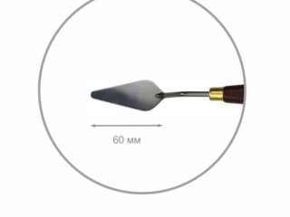 ROSA GALLERY SZPACHLA MALARSKA CLASSIC NR 24 DUGO 6 CM, KROPLA