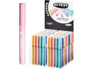HI-TEXT 7300 NOTE-IT zakreślacze pastelowe display x96 mix (opakowanie=96szt) (0proc)