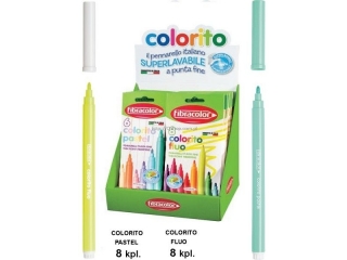 Display Pisaki Fibr. COLORITO FLUOx8+ PASTELx8