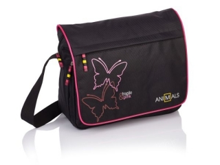 Torba na rami AN-16 Animals 2FragilexPink [opakowanie=12szt]