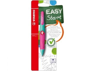OŁÓWEK STABILO EASYERGO 1, 4 START TURK/RÓŻ PRAWORĘCZ. BLISTER (5)