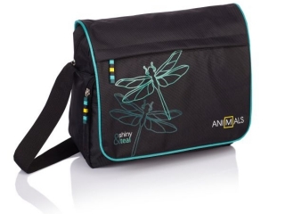 Torba na rami AN-19 Animals 2ShinyxTeal [opakowanie=12szt]