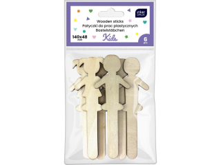 Zestaw pat.do prac plastycz.6szt.Kids