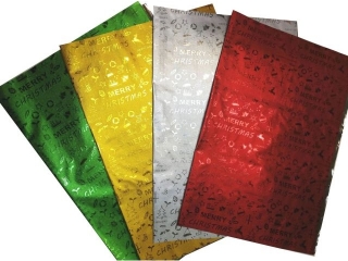 Folia Ozdobna A1 Merry Christmas ? 4 kolory, kady osobno (1op.=20ar.)