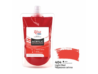 ROSA STUDIO FARBA AKRYLOWA  RED LIGHT 404 200 ML