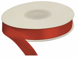 Wstążka satynowa 12mm/25m czerwona TITWAL