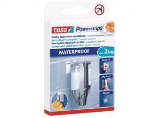 PLASTRY SAMOPRZYLEPNE TESA POWERSTRIPS DUE, WODOODPORNE KPL.6-SZT. [opakowanie=15szt]