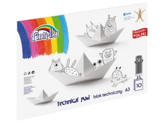 Blok techniczny Fiorello A3/10 kartek