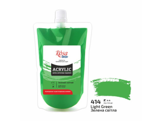 ROSA STUDIO FARBA  AKRYLOWA GREEN LIGHT 414 200 ML