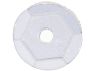 Cekiny matowe rozmiar: 8mm waga: 10g kolor: biały
