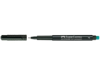 MULTIMARK OHP PERMANENTNY F CZARNY FABER -CASTELL [opakowanie=10szt]
