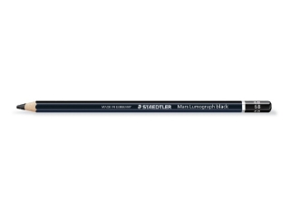 Owek Mars Lumograph black, szecioktny, czarna obudowa, tw. 6B, Staedtler [opakowanie=12szt]