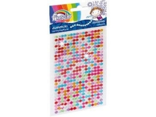 Diamenciki samoprzylepne Fiorello GR-DS041 małe mix kolorów KWBN24
