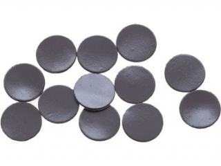 Magnes samoprzylepny kółka rozmiar: 12mm ilość: 12 szt