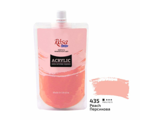 ROSA STUDIO FARBA AKRYLOWA  PEACH 435 200 ML