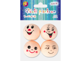 Gwki piankowe PJG-3812 mix 3cm op.4szt.