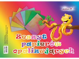 Zeszyt papierów opalizujących ZPO-7224 B5 PROM