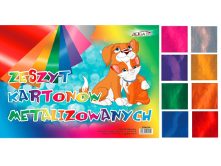 Zeszyt kartonw metalizowanych ZKM-2924.B4