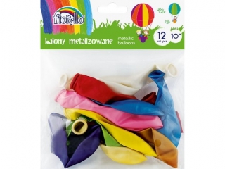 BALONY Fiorello 10" METAL MIX 12 szt. KWBN24